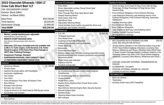 Certified 2023 Chevrolet Silverado 1500 LT AWD/4WD image 32