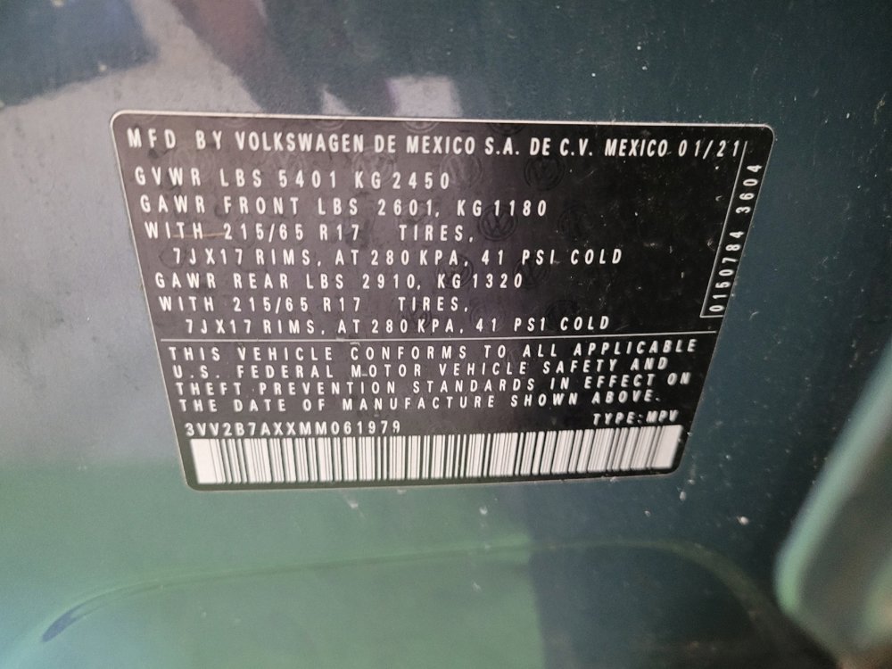 Used 2021 Volkswagen Tiguan SE image 33