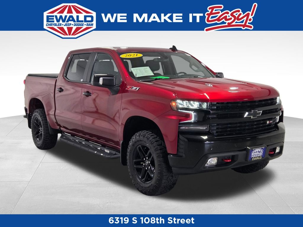 Used 2021 Chevrolet Silverado 1500 LT Trail Boss w/ Convenience Package II AWD/4WD image 1