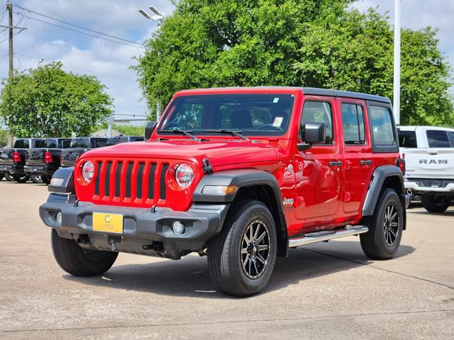Certified 2021 Jeep Wrangler Unlimited Sport AWD/4WD image 3