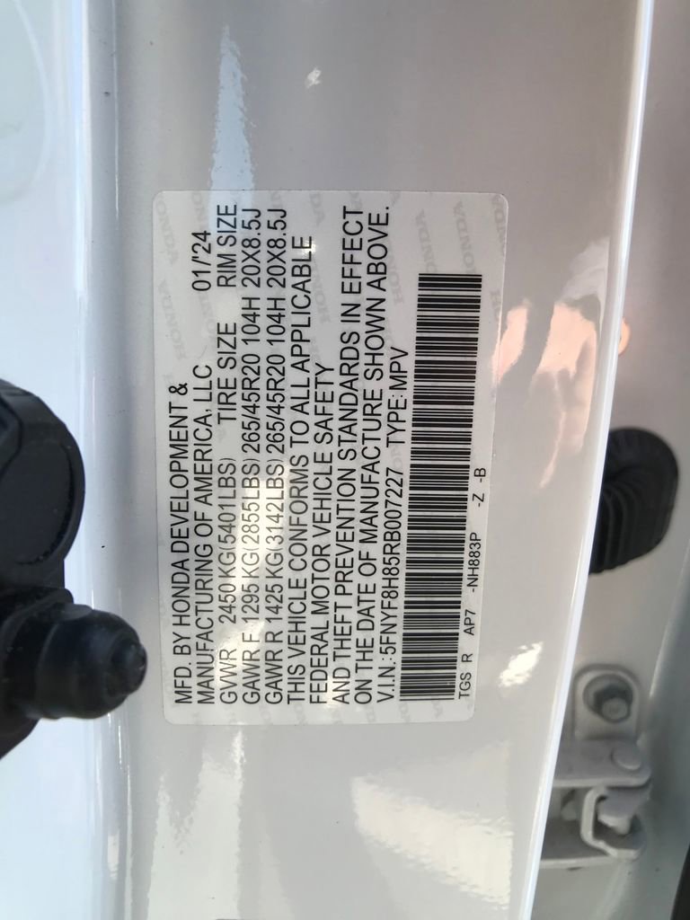 Certified 2024 Honda Passport Black Edition image 16