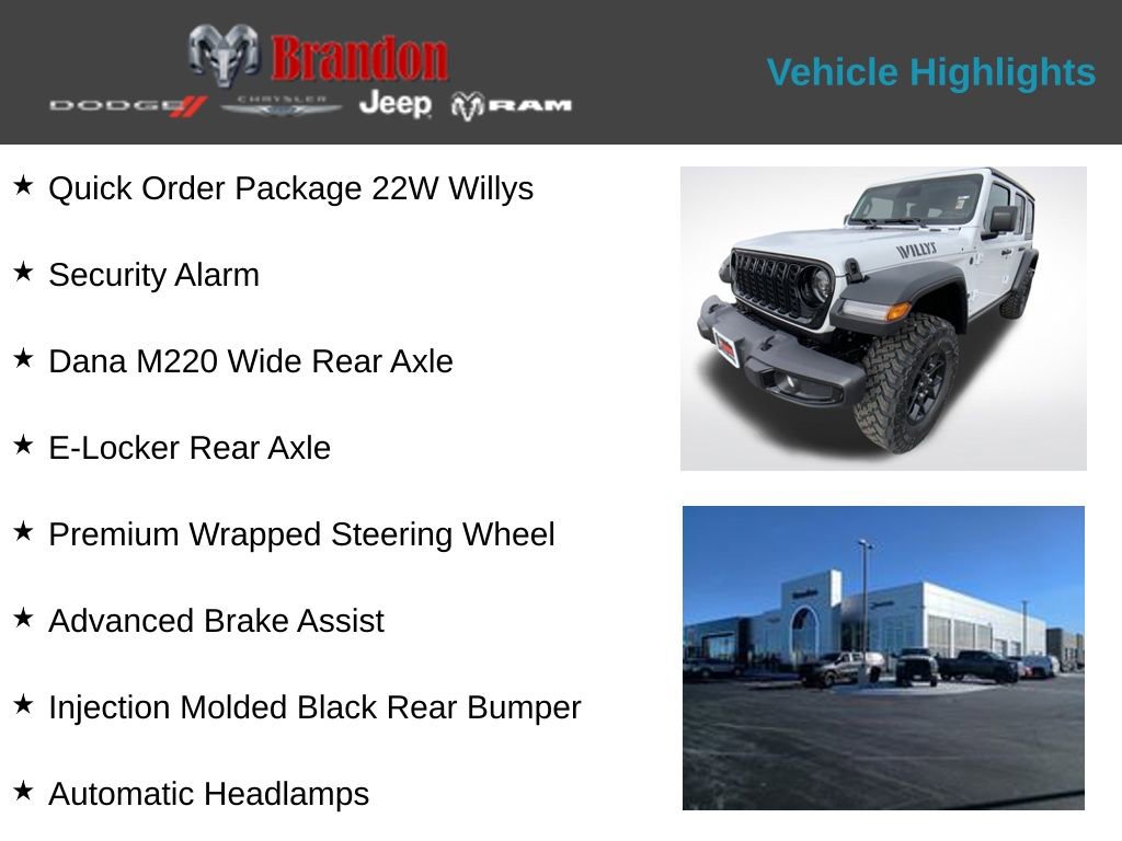 New 2026 Jeep Wrangler Willys AWD/4WD video 2