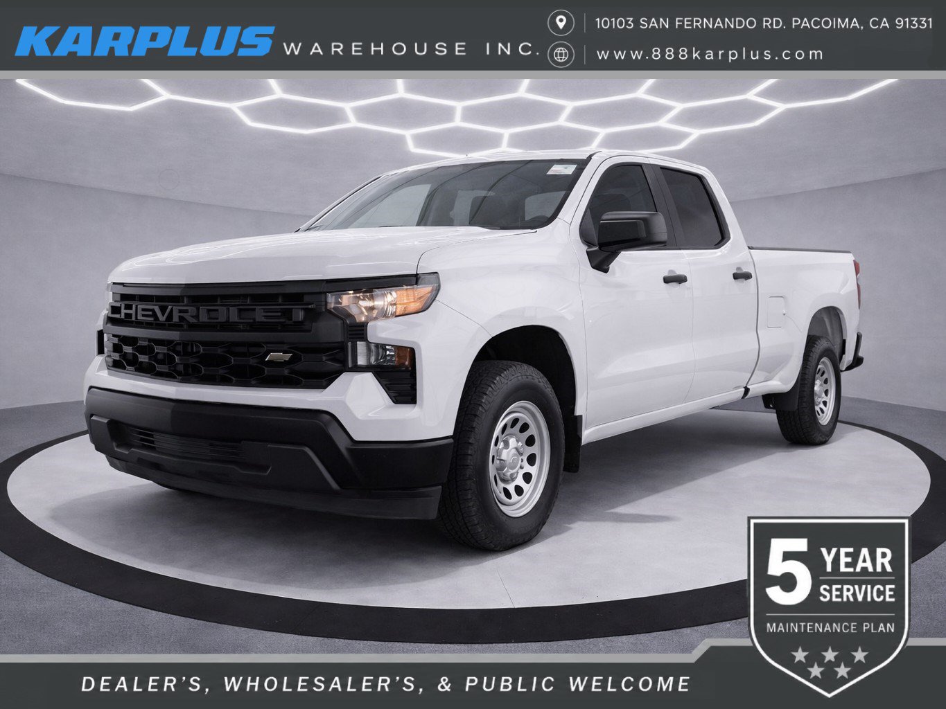 Used 2022 Chevrolet Silverado 1500 W/T w/ Trailering Package RWD image 1
