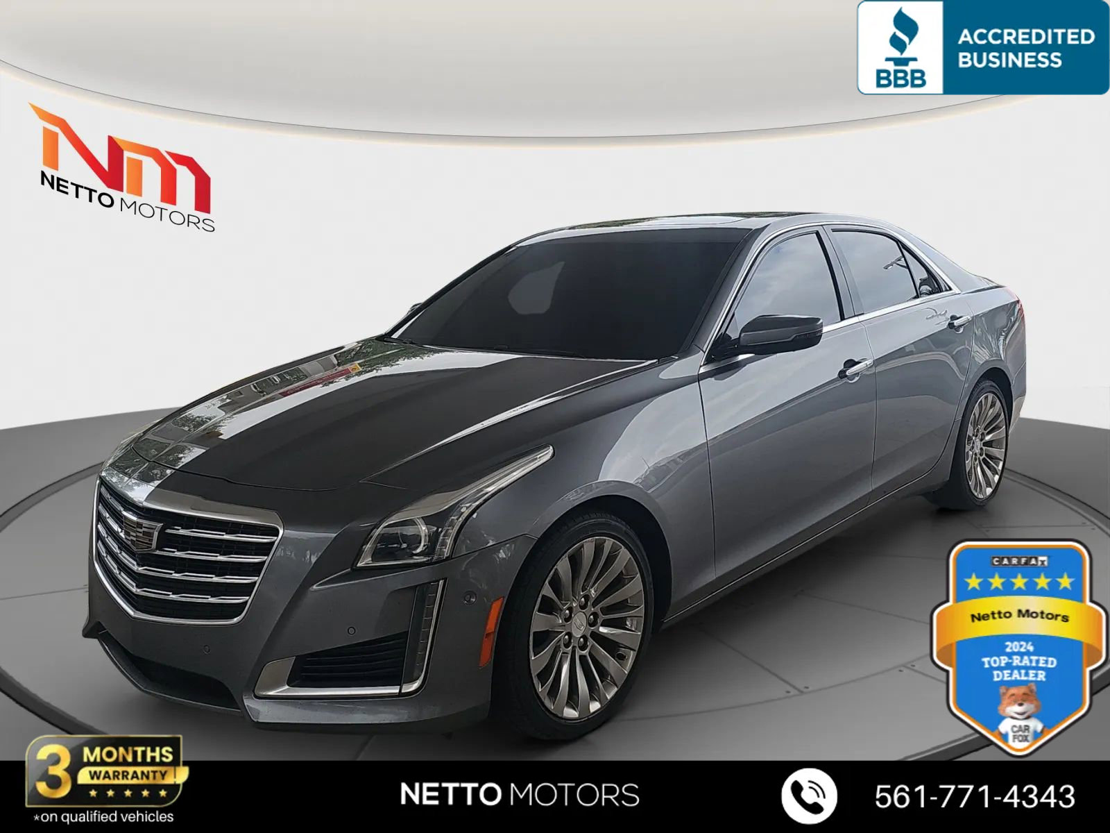 Used 2019 Cadillac CTS Premium Luxury w/ Technology Package