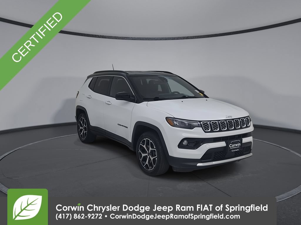 Certified 2025 Jeep Compass Limited AWD/4WD image 2