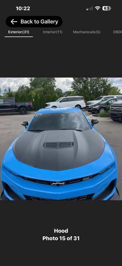 Used 2023 Chevrolet Camaro SS RWD image 4
