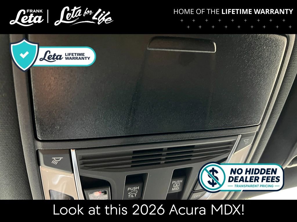 New 2026 Acura MDX A-Spec AWD/4WD image 25