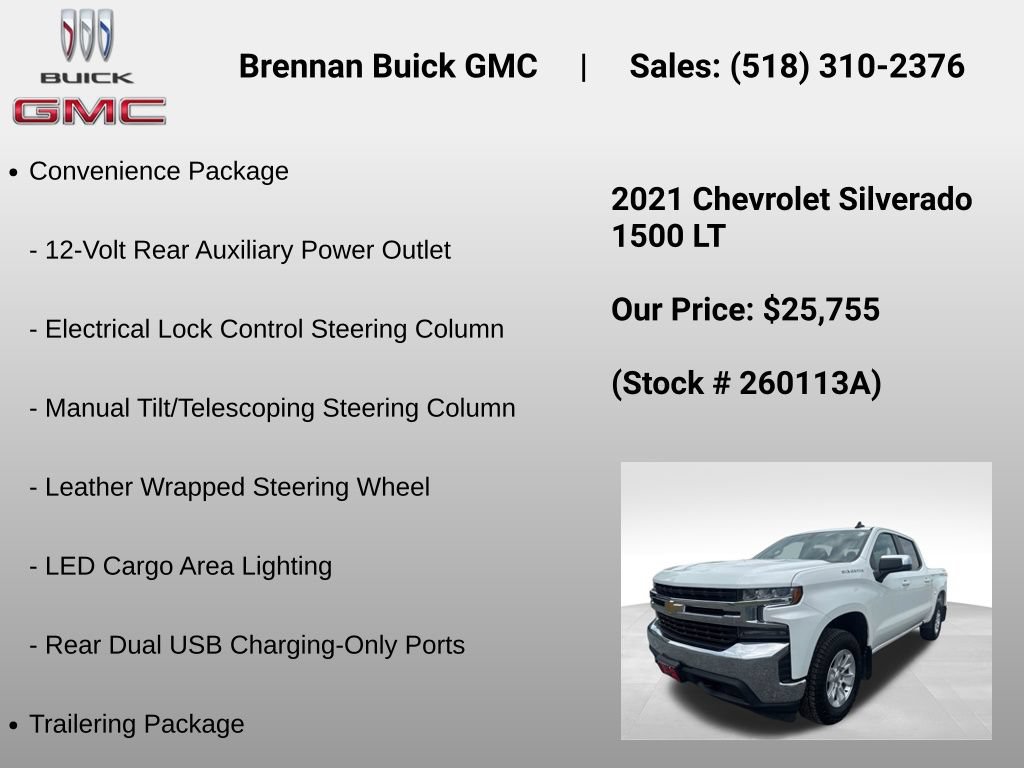 Certified 2021 Chevrolet Silverado 1500 LT AWD/4WD image 12