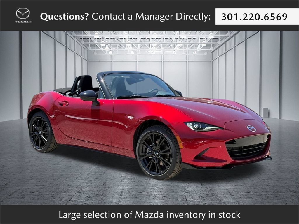 New 2026 MAZDA MX-5 Miata Club RWD image 1
