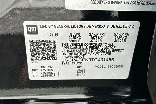 New 2026 Chevrolet Silverado 1500 Custom w/ LPO, Dark Essentials Package RWD image 31