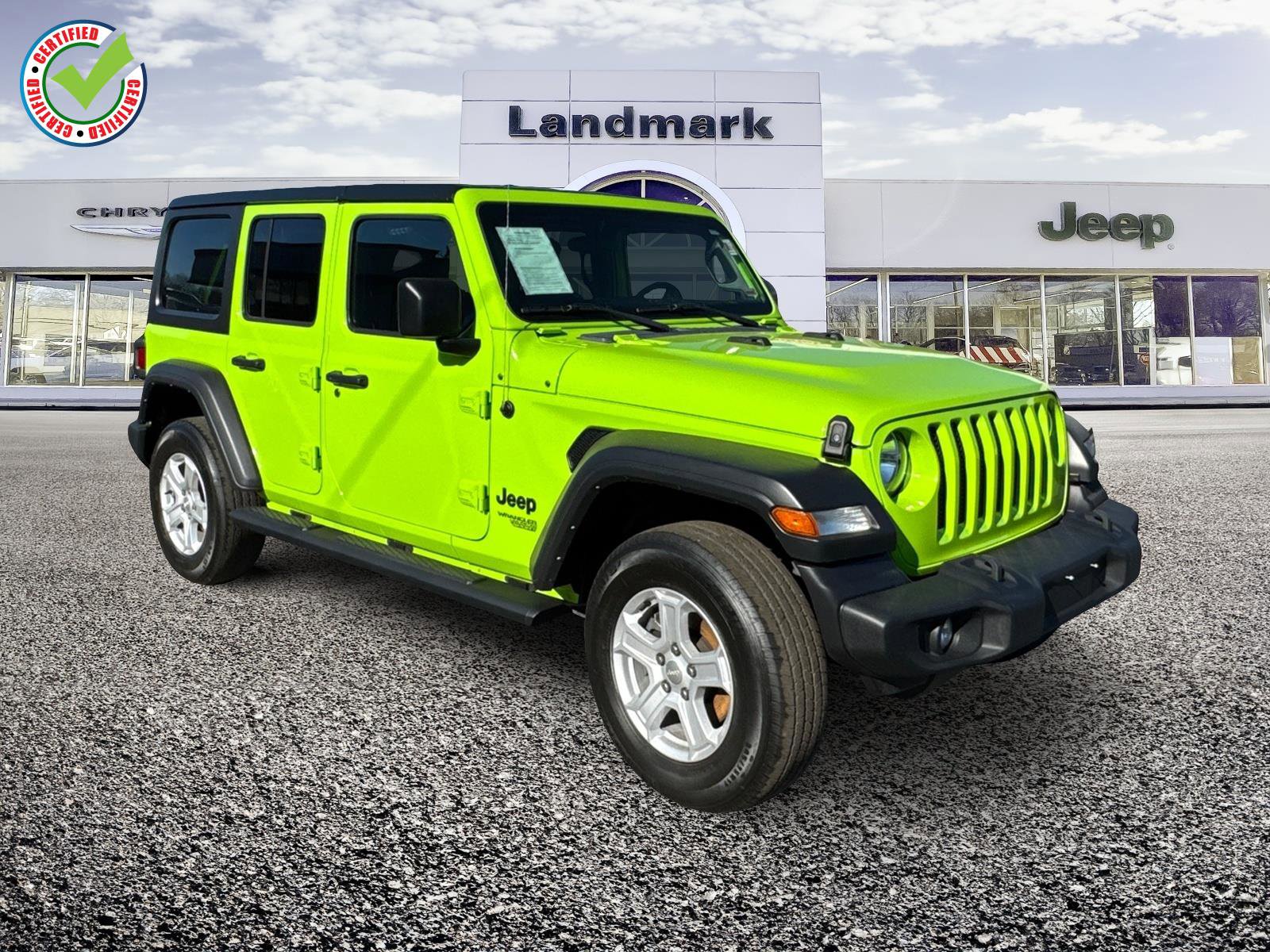 Used 2021 Jeep Wrangler Unlimited Sport AWD/4WD image 1