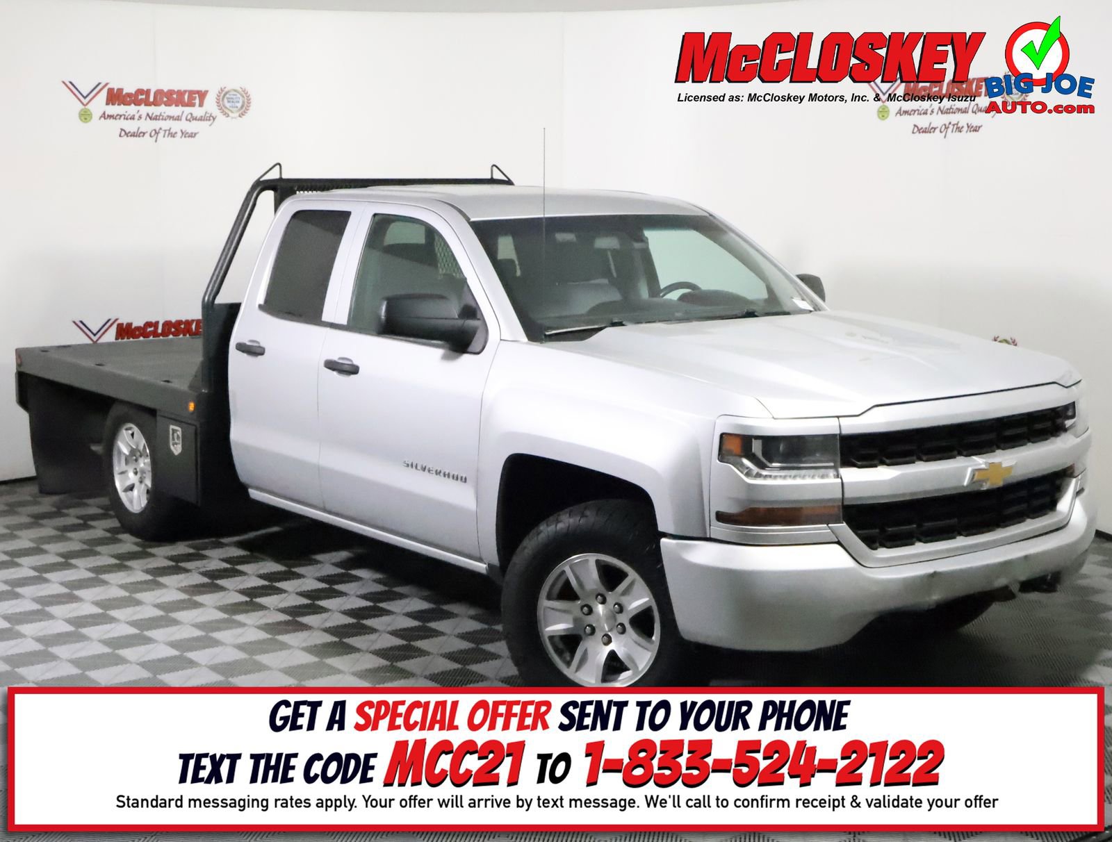 Used 2017 Chevrolet Silverado 1500 Custom w/ Custom Convenience Package