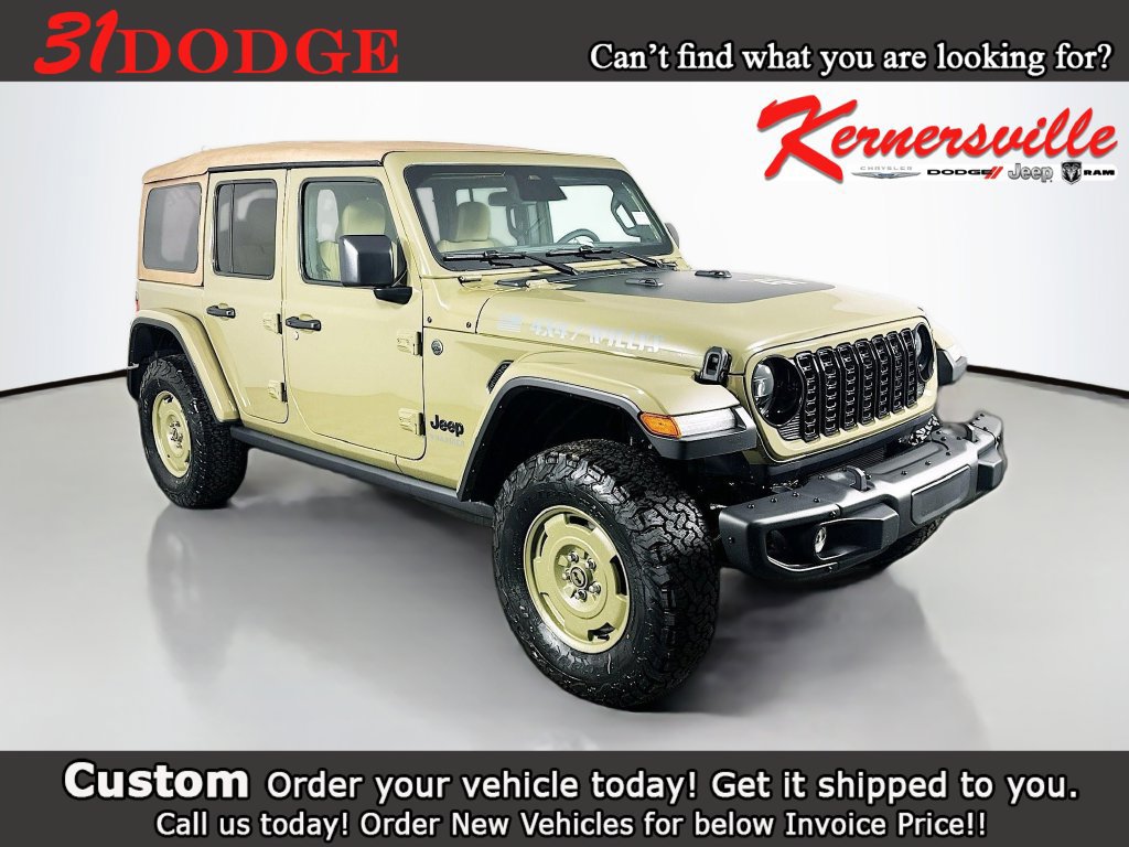 New 2026 Jeep Wrangler Unlimited Sport