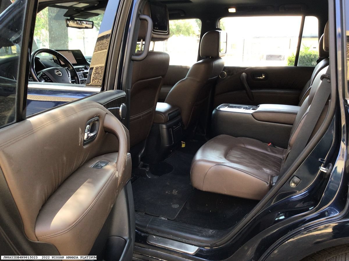 Used 2022 Nissan Armada Platinum w/ Captain's Chairs Package AWD/4WD image 9