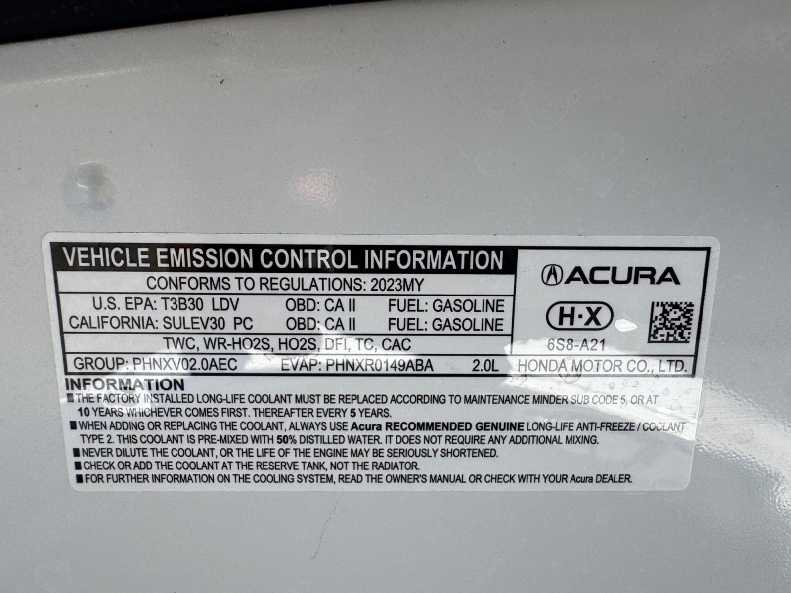 Used 2023 Acura TLX w/ A-SPEC Package FWD image 23
