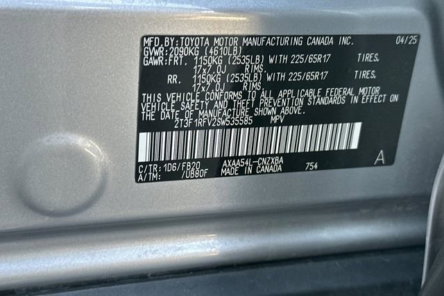 Certified 2025 Toyota RAV4 LE image 38