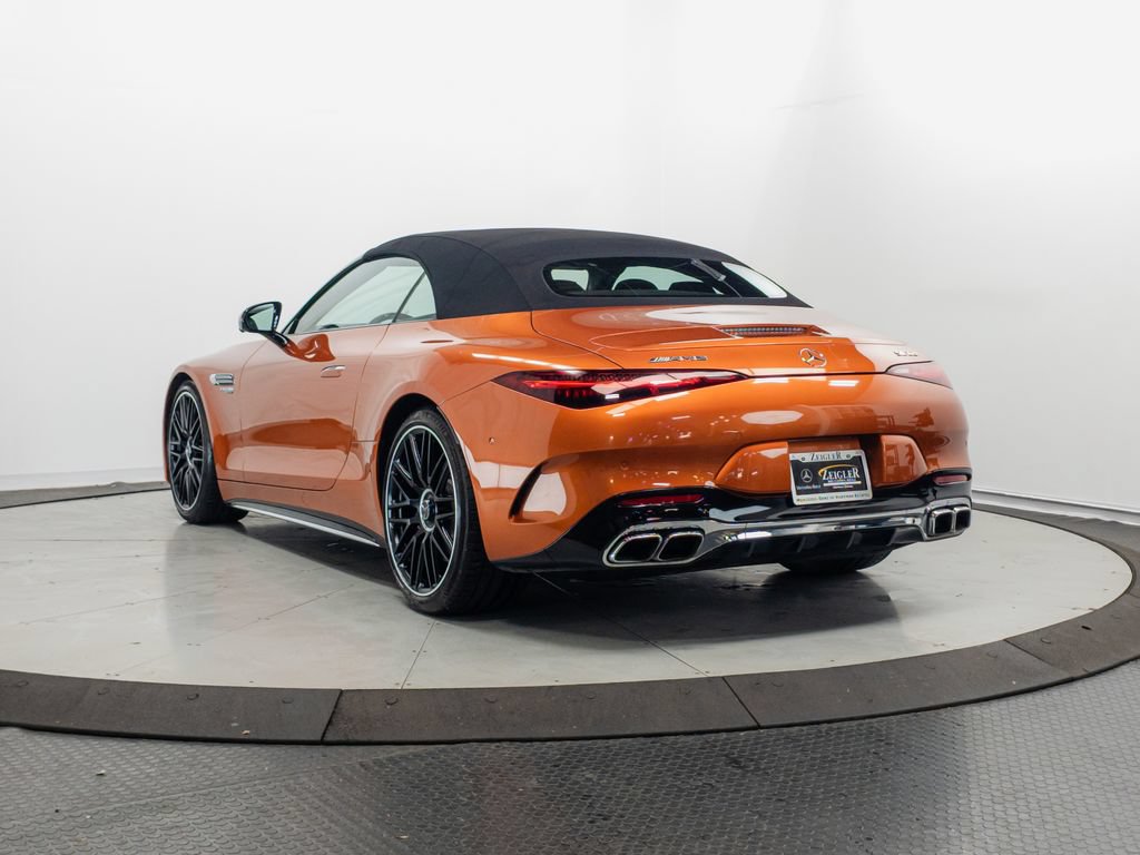 Certified 2024 Mercedes-Benz SL 63 AMG 4MATIC w/ Loaded Compartment Package image 29