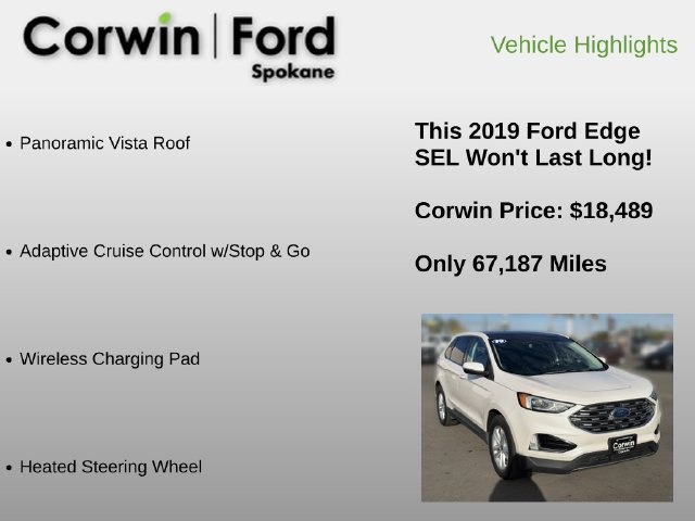 Used 2019 Ford Edge SEL w/ Equipment Group 201A AWD/4WD image 12