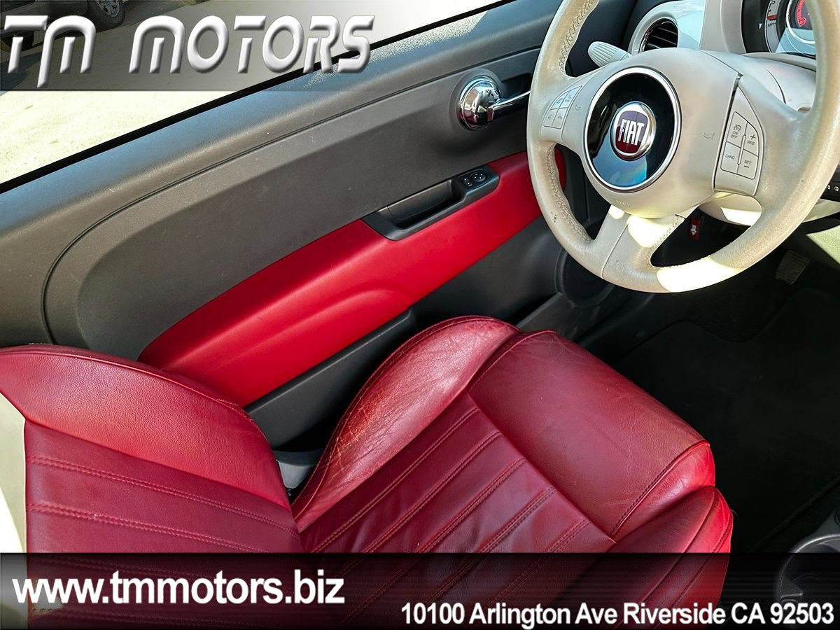 Used 2013 FIAT 500 Lounge w/ Luxury Leather Pkg image 13