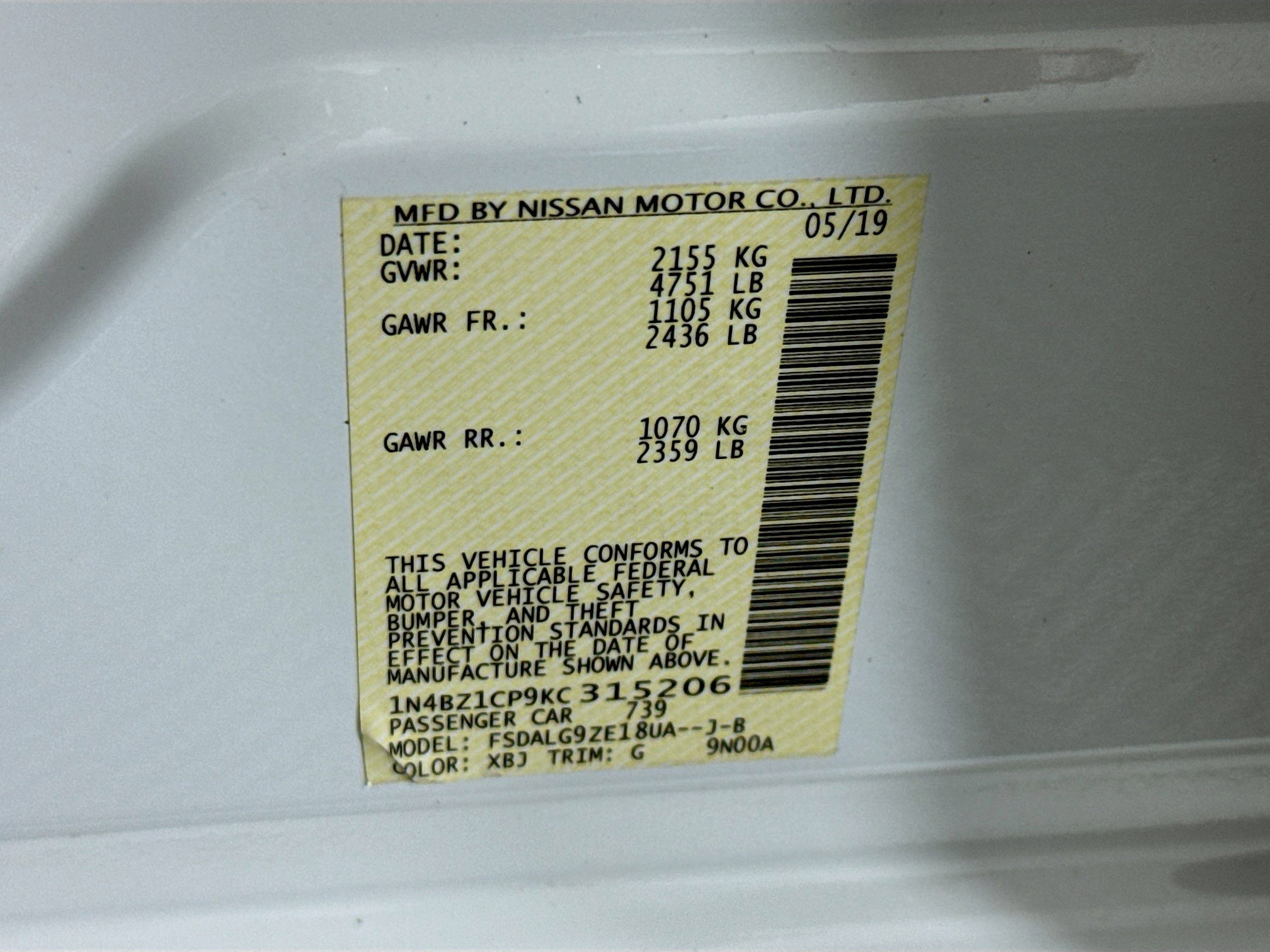 Used 2019 Nissan Leaf SL Plus image 39