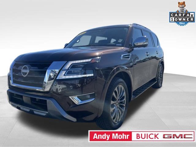 Used 2021 Nissan Armada Platinum w/ Captain's Chairs Package AWD/4WD image 7