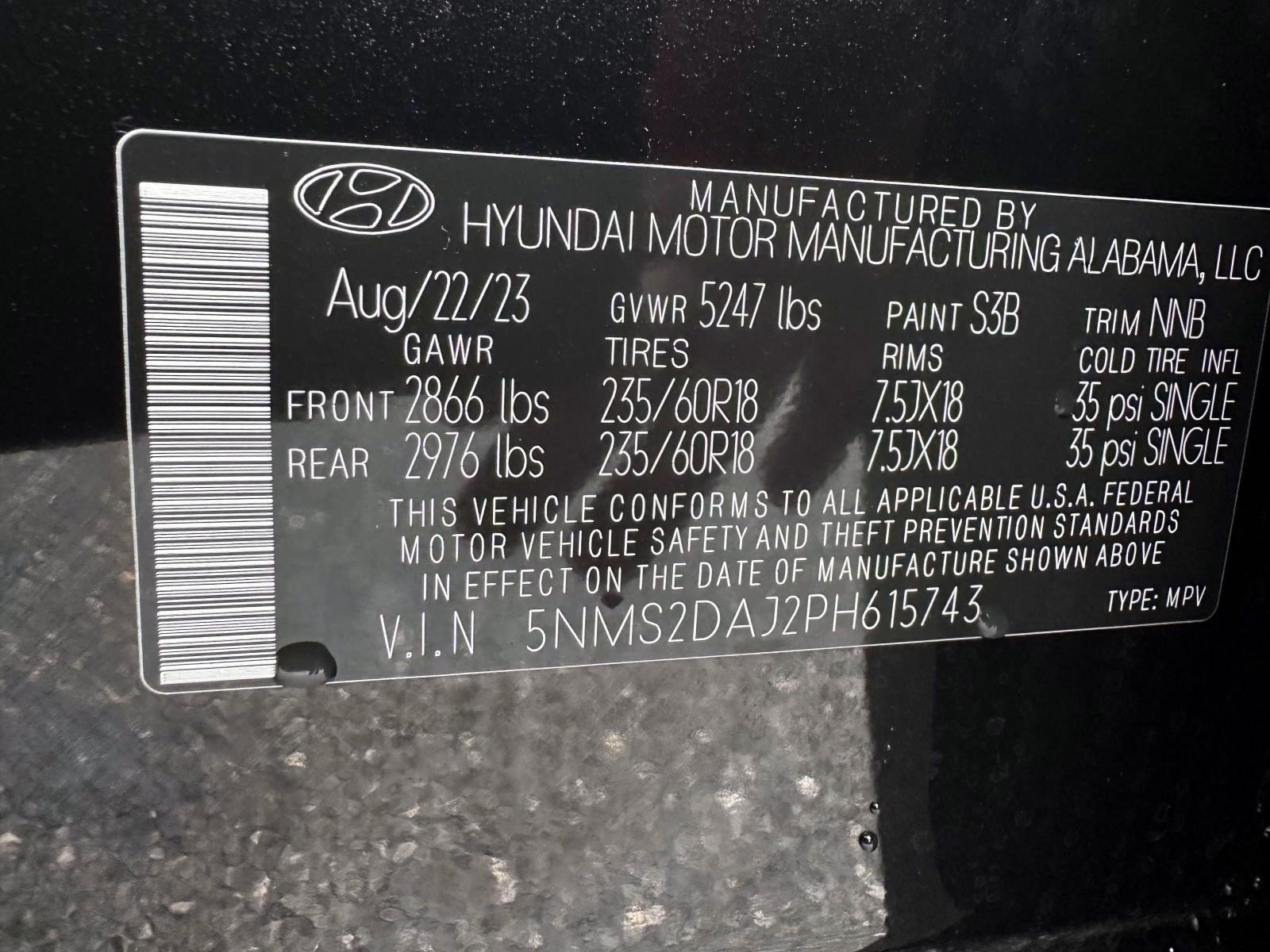 Used 2023 Hyundai Santa Fe SEL AWD/4WD image 30
