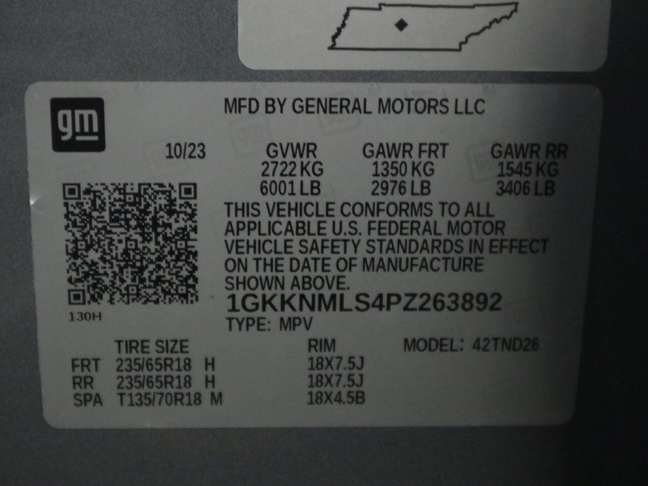 Used 2023 GMC Acadia SLT w/ Technology Package FWD image 37