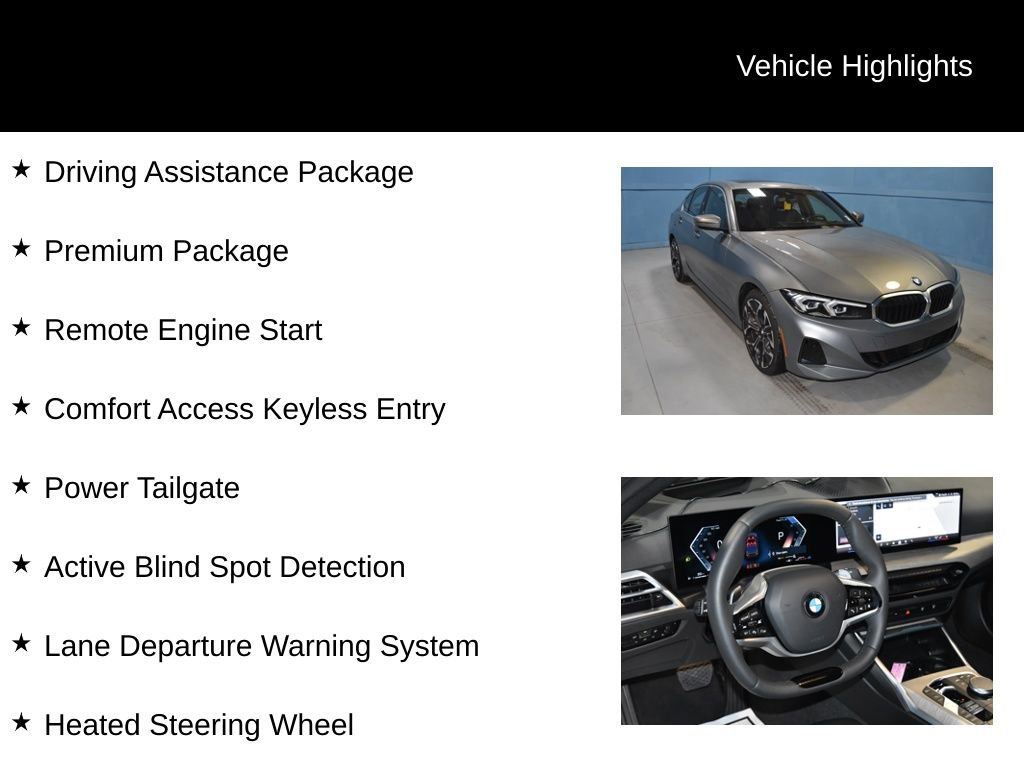Certified 2025 BMW 330i xDrive Sedan w/ Premium Package image 30