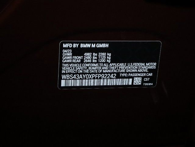 Used 2023 BMW M3 Competition w/ Executive Package AWD/4WD image 46