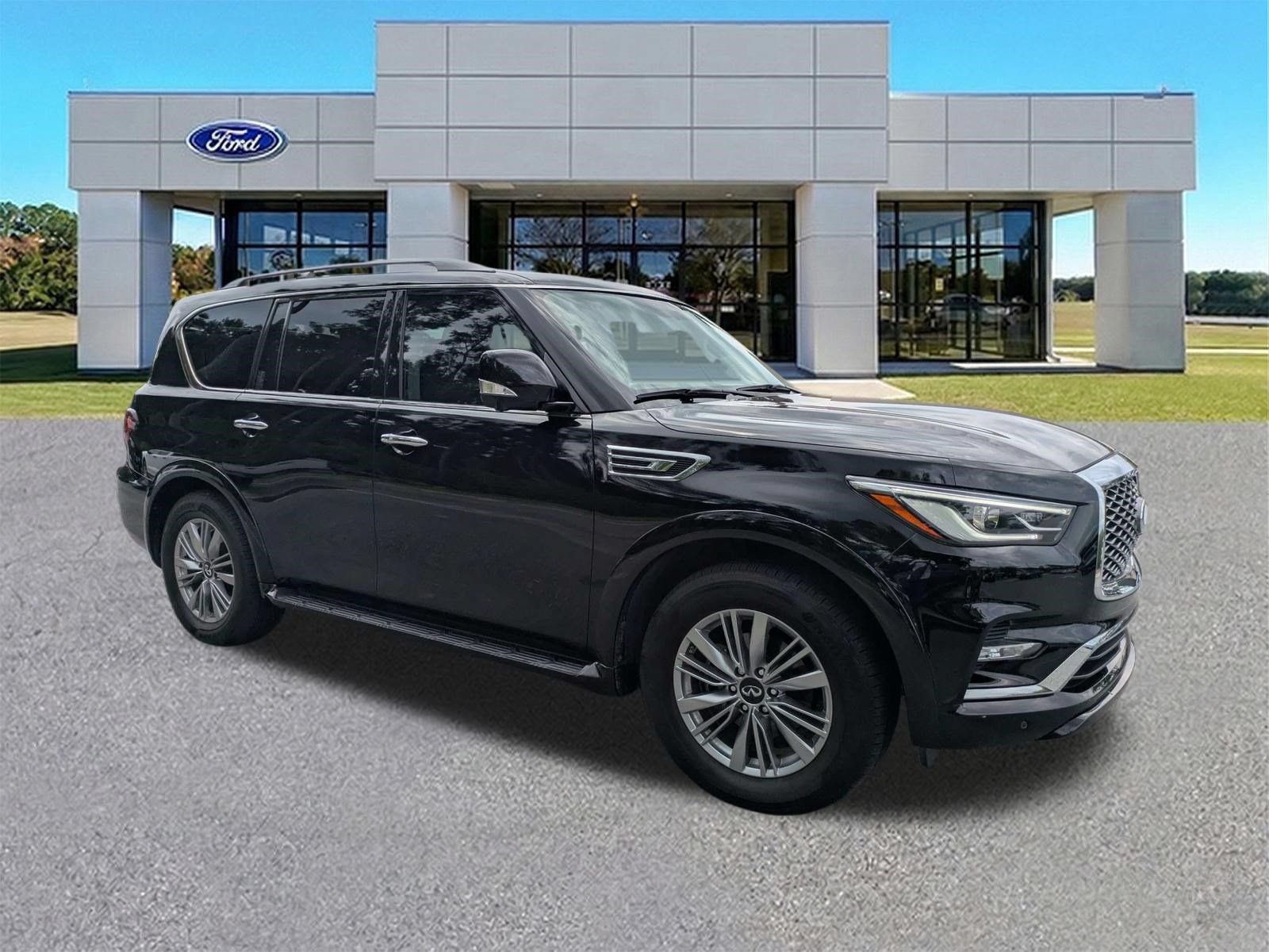 Used 2021 INFINITI QX80 Luxe w/ Cargo Package