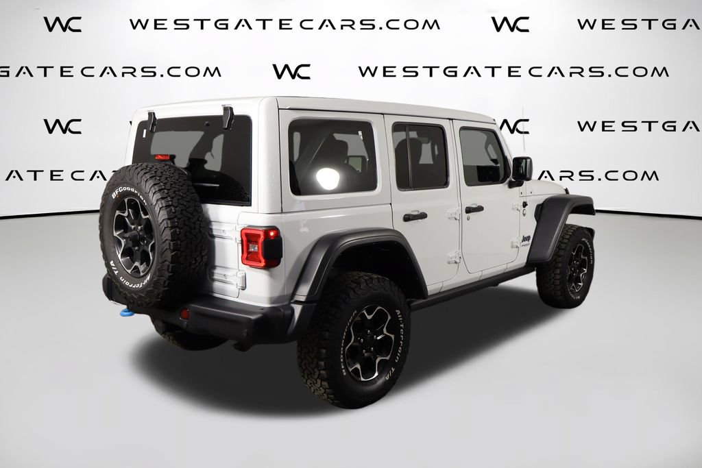 Used 2021 Jeep Wrangler Unlimited Rubicon 4xe w/ Steel Bumper Group AWD/4WD image 47