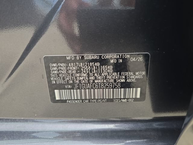 New 2026 Subaru Impreza 2.0i Sport AWD/4WD image 28