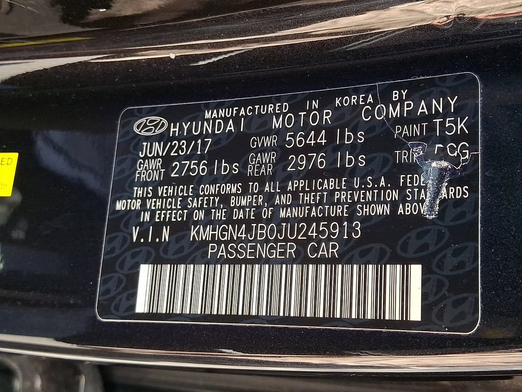 Used 2018 Genesis G80 3.3T Sport AWD/4WD image 28