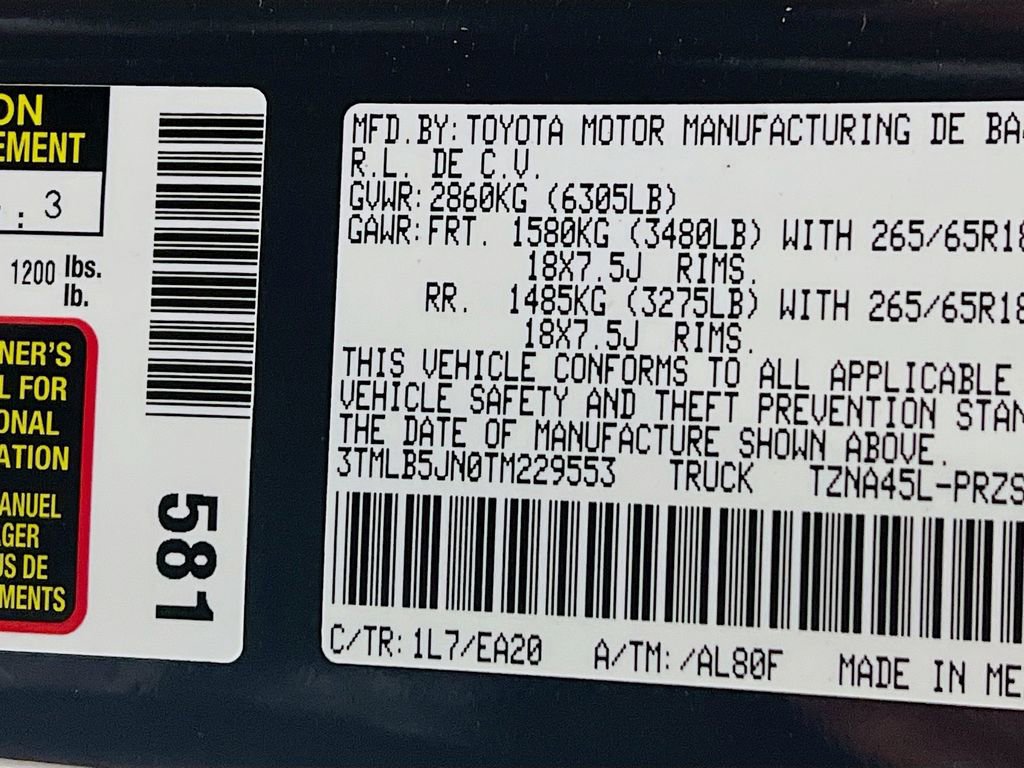 New 2026 Toyota Tacoma SR5 image 24