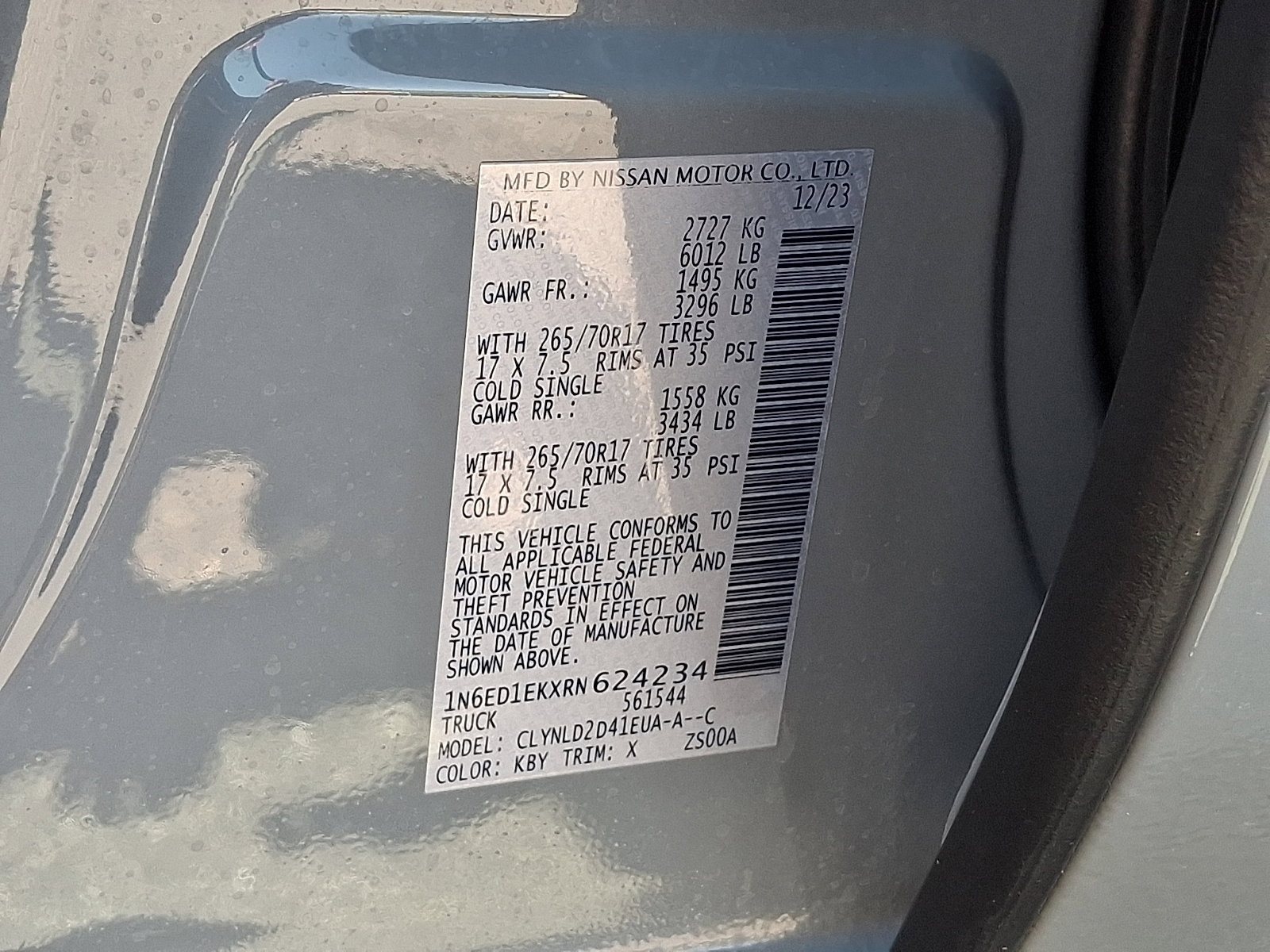 Used 2024 Nissan Frontier PRO-4X w/ Technology Package AWD/4WD image 27