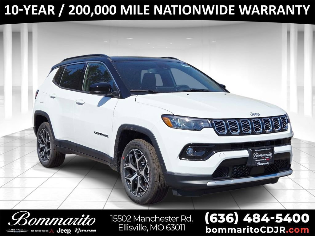 New 2026 Jeep Compass Limited w/ Sun, Sound & Navigation Group