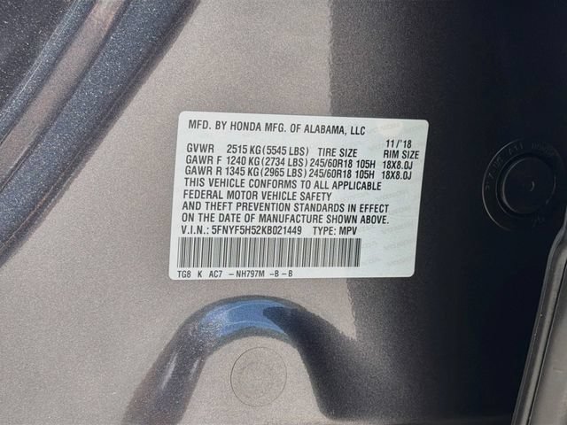 Used 2019 Honda Pilot EX-L image 43