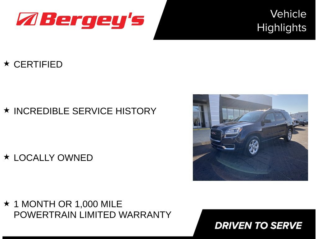 Certified 2015 GMC Acadia SLE AWD/4WD image 4