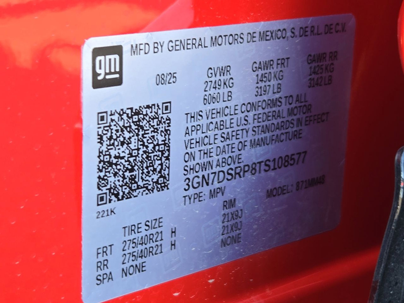 New 2026 Chevrolet Equinox EV RS image 18