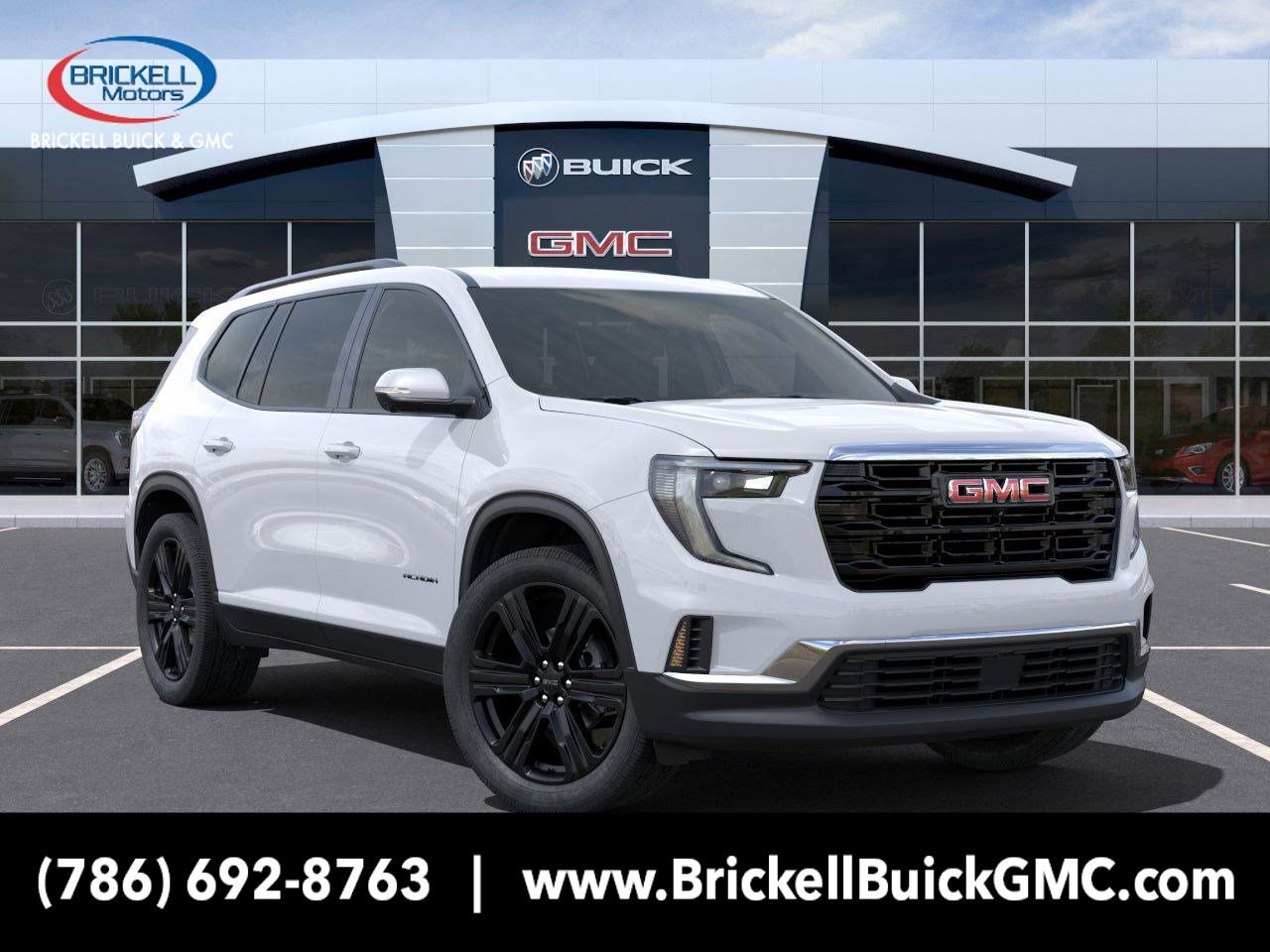 New 2025 GMC Acadia Elevation w/ Black Edition image 7