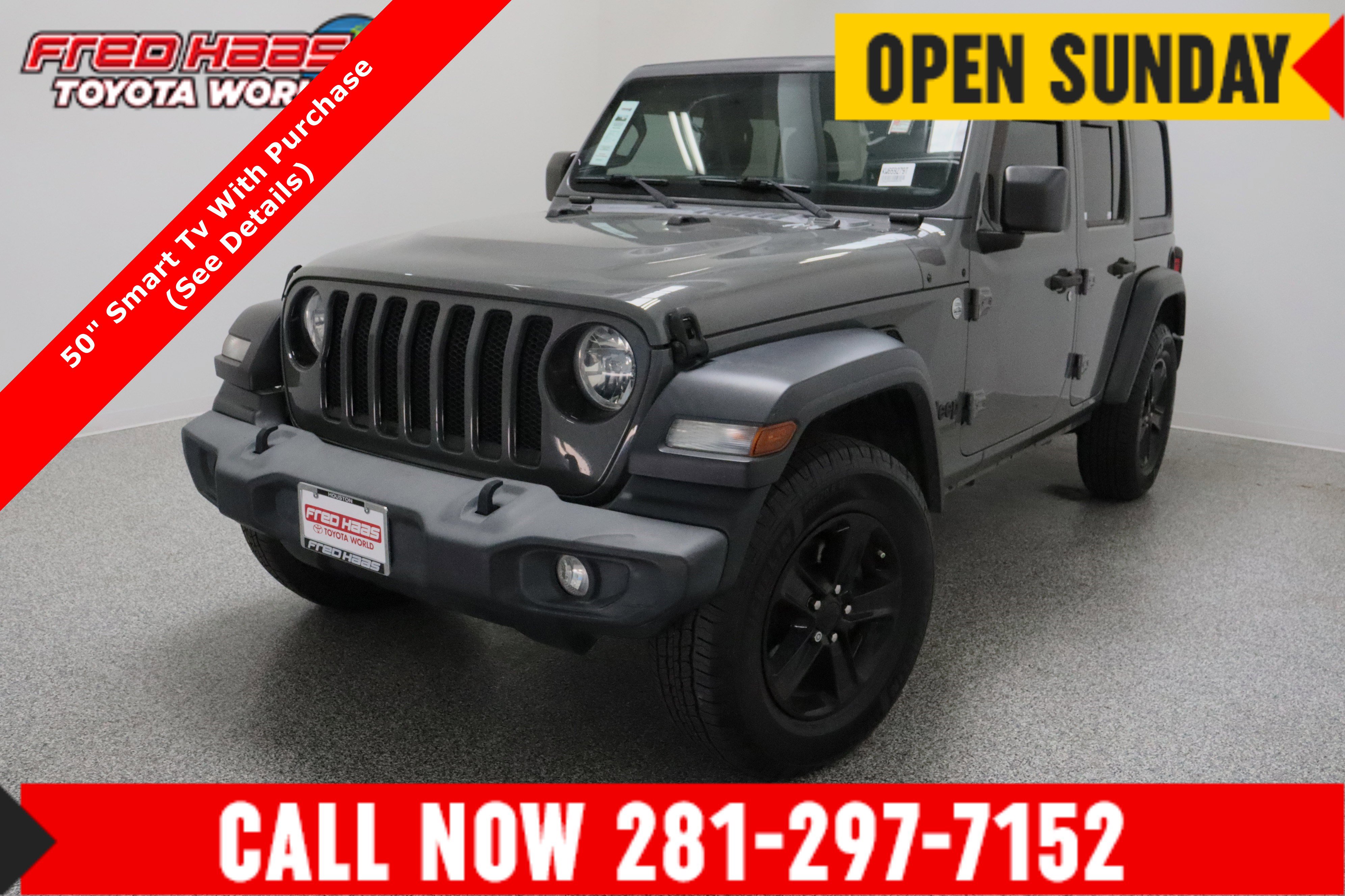 Used 2019 Jeep Wrangler Unlimited Sport
