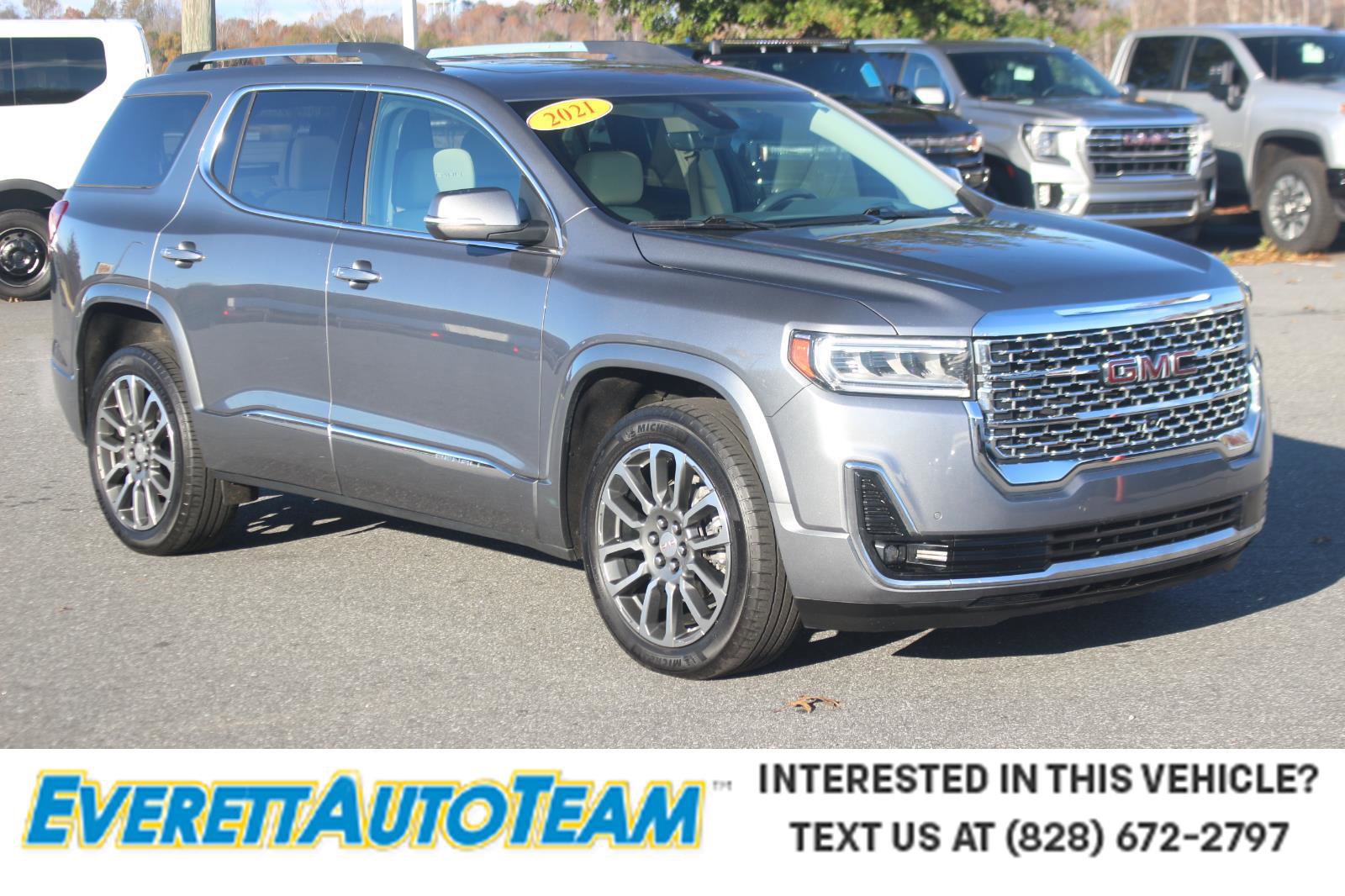 Used 2021 GMC Acadia Denali w/ Denali Technology Package