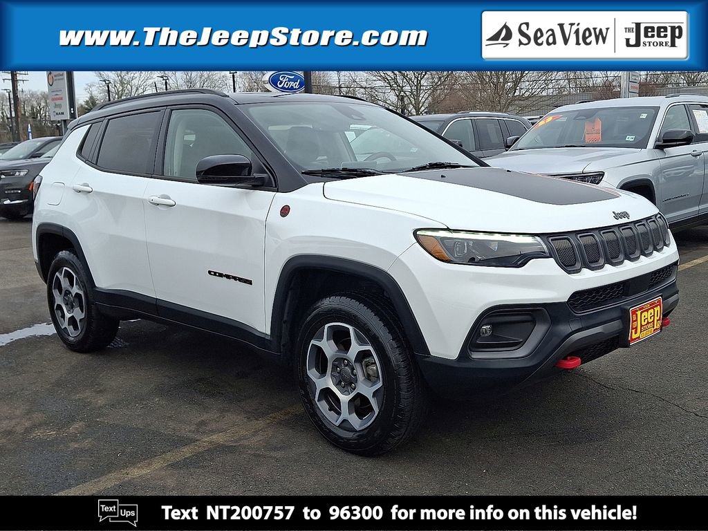 Certified 2022 Jeep Compass Trailhawk w/ Trailhawk Elite Group image 1
