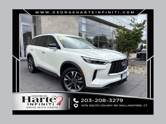 Certified 2023 INFINITI QX60 Luxe w/ Performance Audio Package AWD/4WD image 1