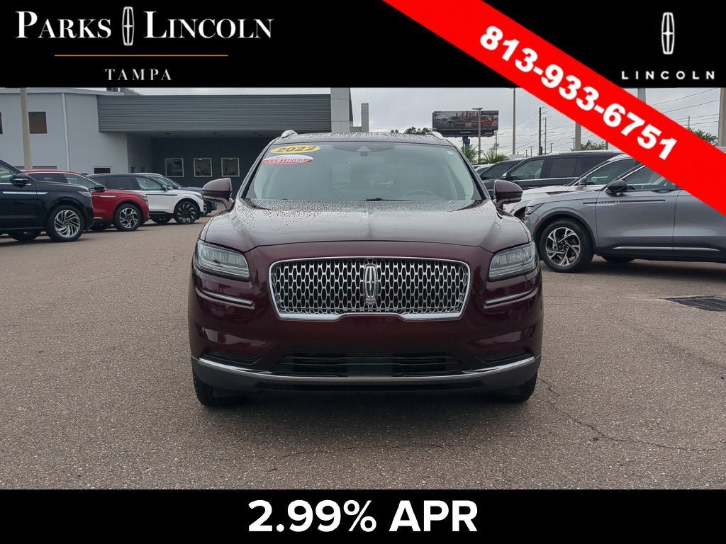 Certified 2022 Lincoln Nautilus FWD w/ Premium Package image 2