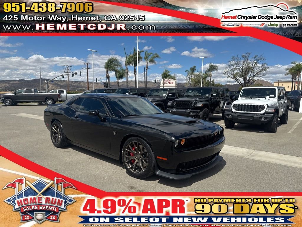 Used 2016 Dodge Challenger SRT Hellcat