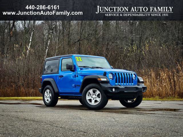 Certified 2022 Jeep Wrangler Sport S image 1