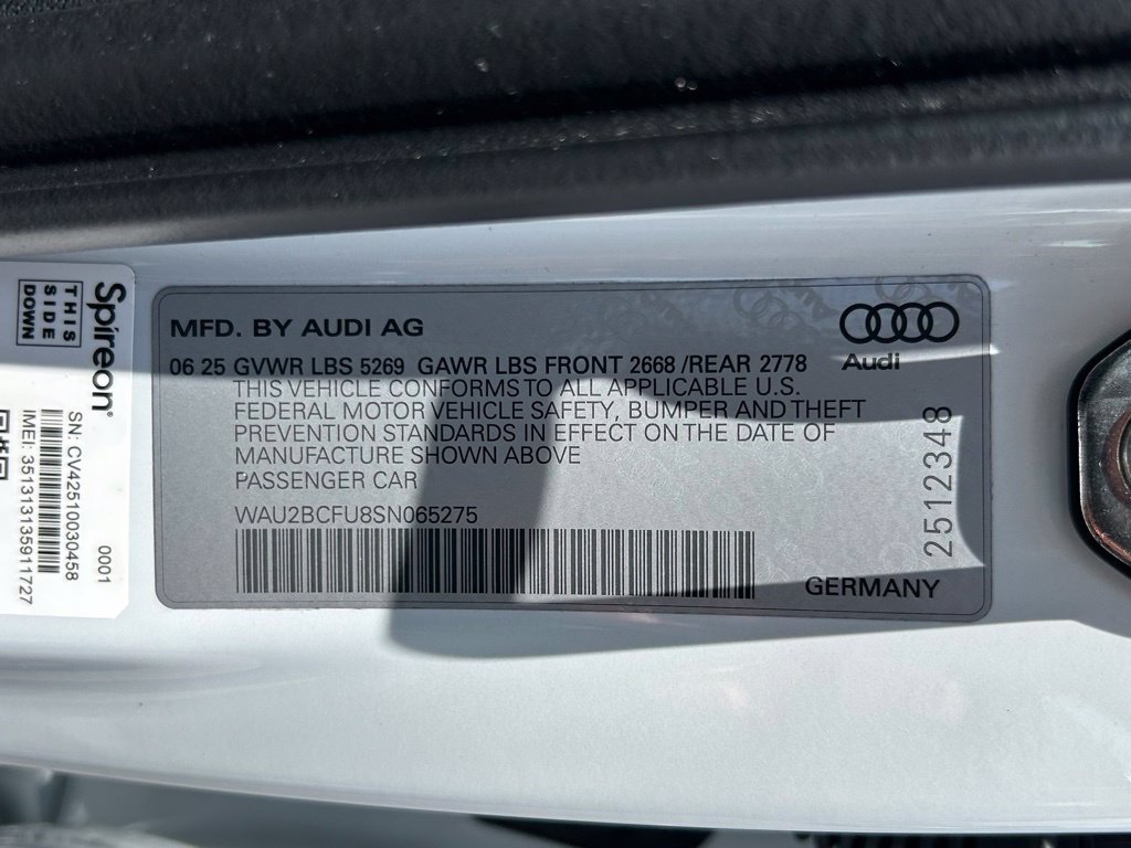 Certified 2025 Audi A5 Premium Plus w/ Premium Plus AWD/4WD image 62