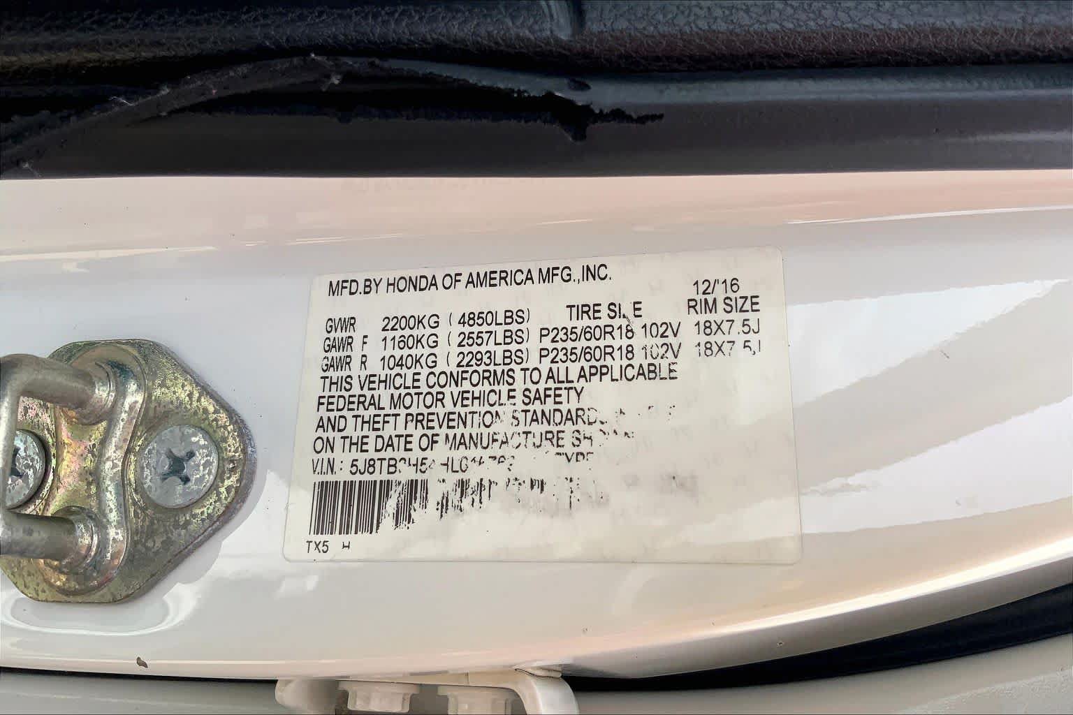 Used 2017 Acura RDX w/ Tech & AcuraWatch Plus Pack FWD image 33