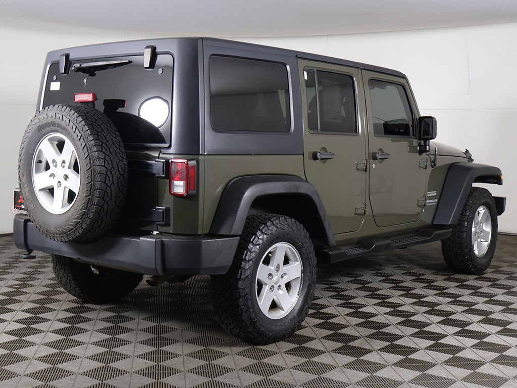 Used 2015 Jeep Wrangler Unlimited Sport w/ Quick Order Package 24S AWD/4WD image 5